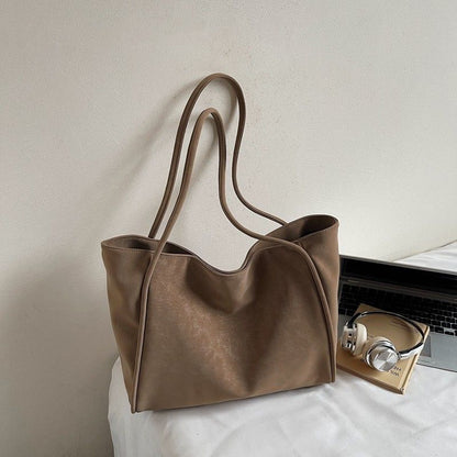 Versatile Textured Shoulder Tote Acalora