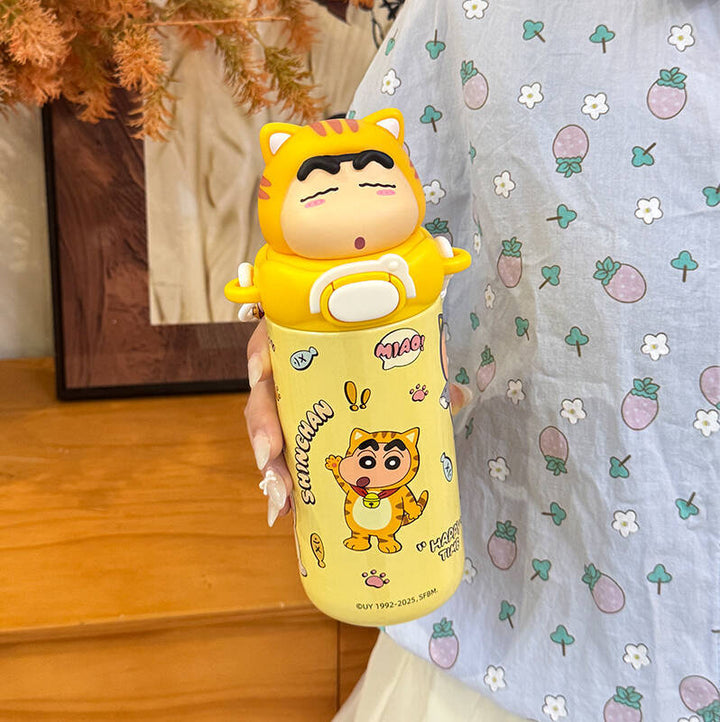 Women’s water bottle with interactive animal lid Kalsten