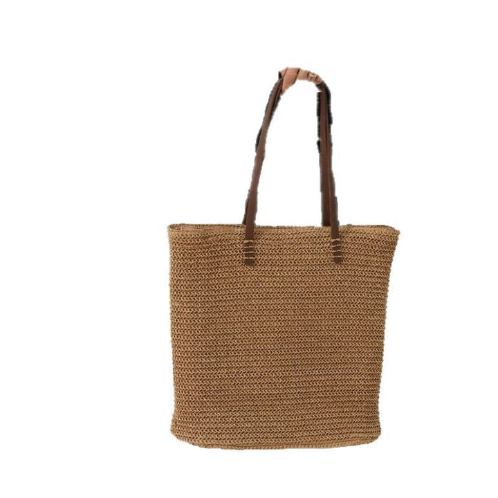 Spacious Handbag Made of High-Quality Woven Natural Material Kalsten