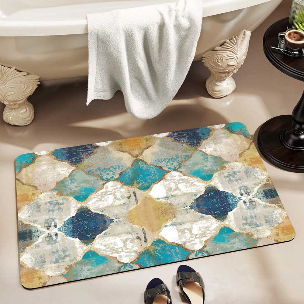 Luxurious Textured Bath Mat Acalora