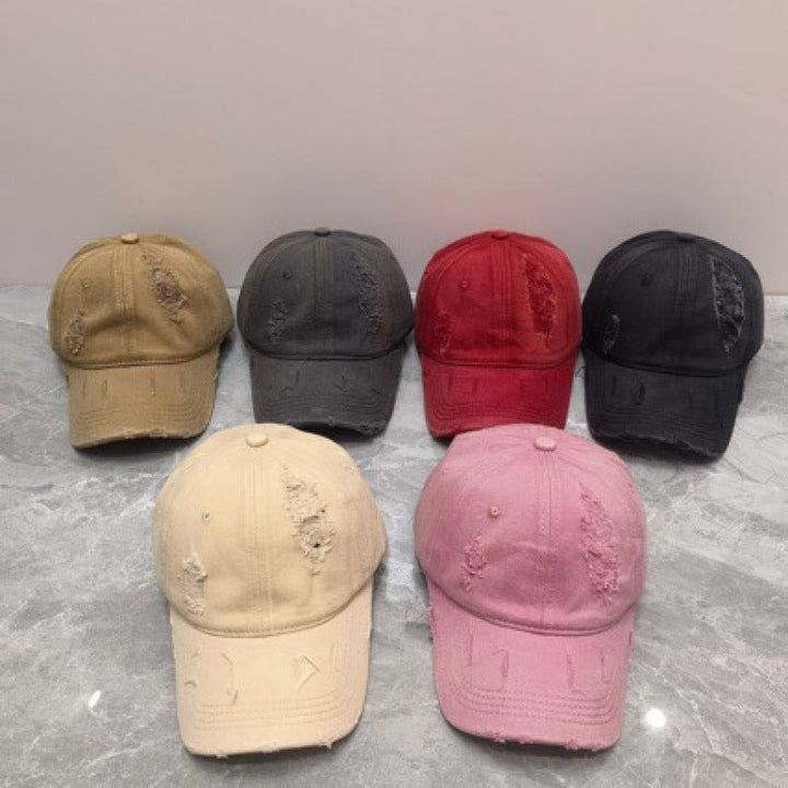 Women's Distressed Vintage Baseball Cap Kalsten