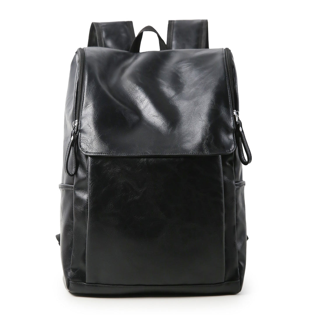 Fashionable Faux Leather Backpack