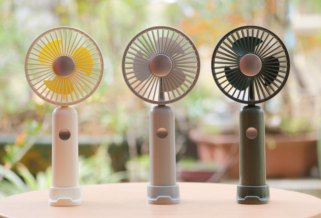 Unisex Portable Handheld Fan with Powerful Battery and Compact Design Kalsten