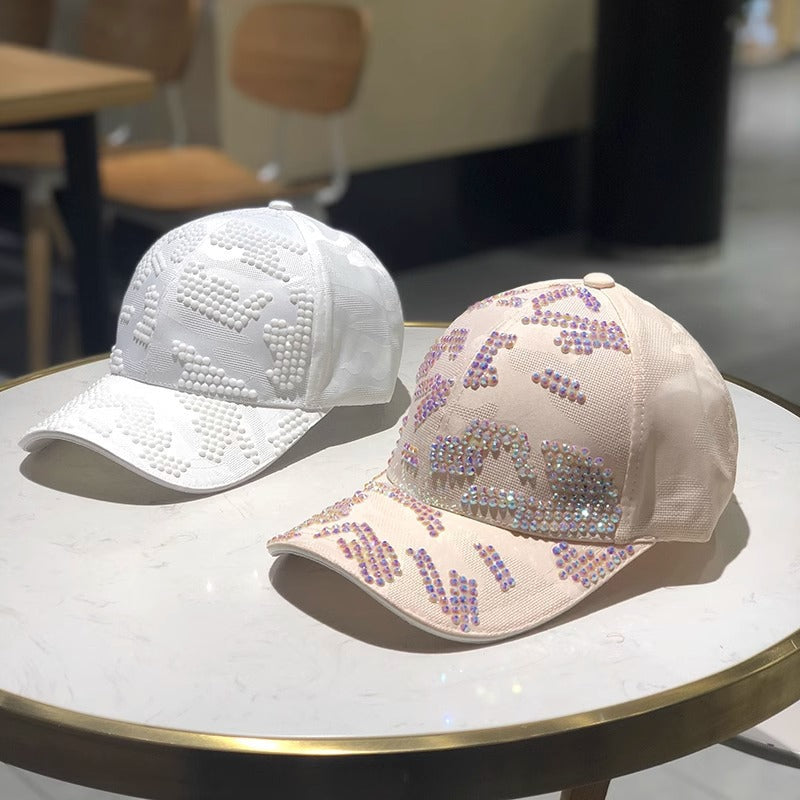Women's Embellished Sequin Baseball Cap Kalsten