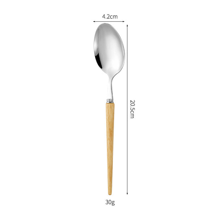 Professional and ergonomic bread knife with wooden handle Kalsten