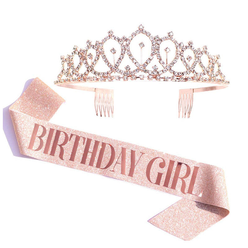 Women's Birthday Crown and Band Kalsten