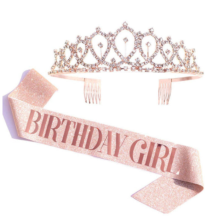 Women's Birthday Crown and Band Kalsten