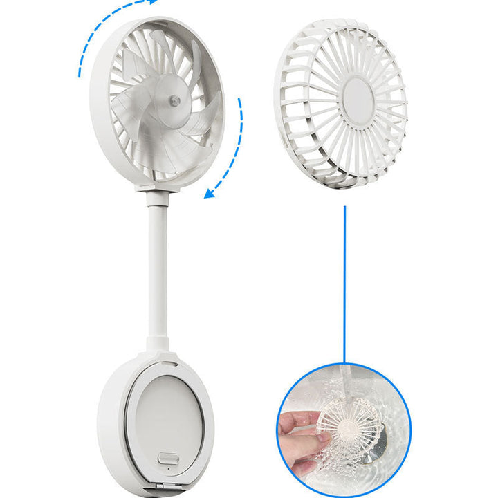Women's portable smartphone fan with flexible holder Kalsten