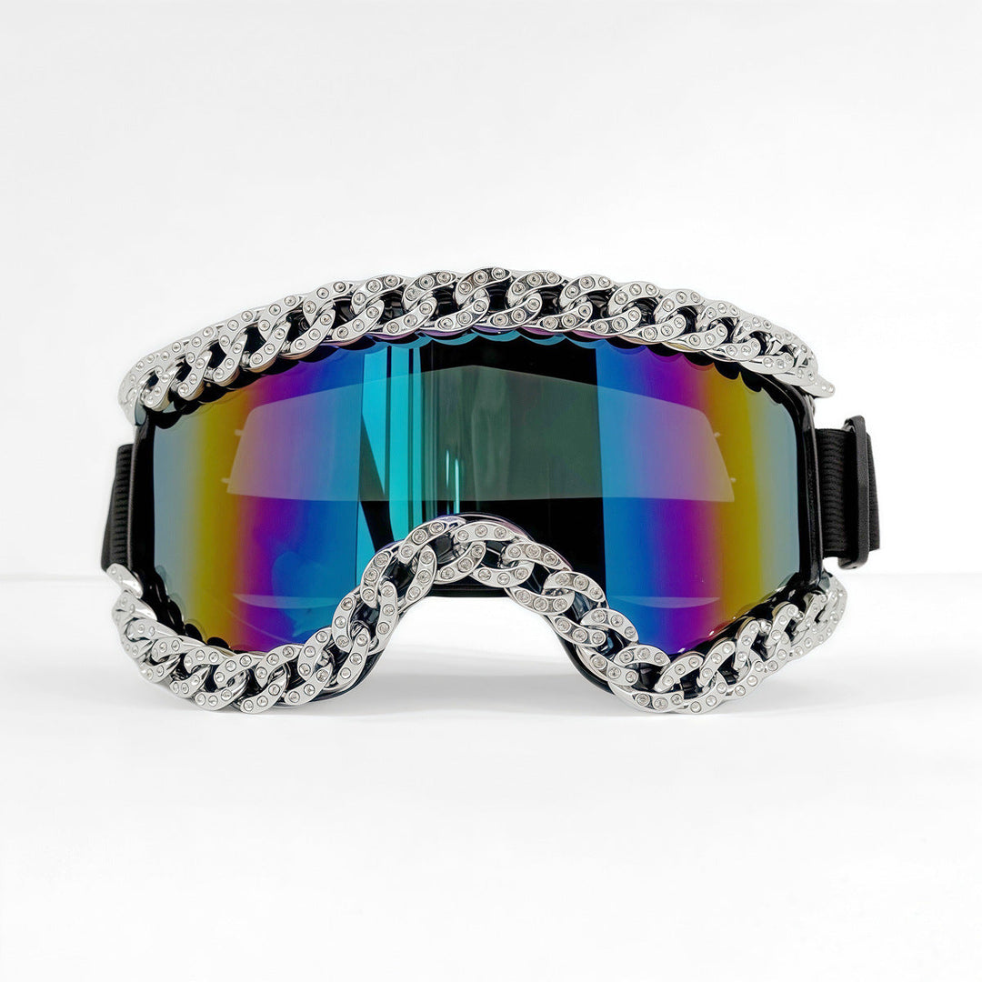 Unisex Ski Goggles with Sparkling Crystal Frame Kalsten