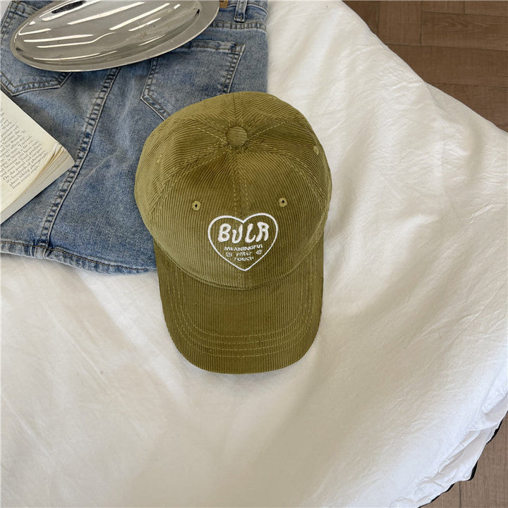 Women's Textured Corduroy Baseball Cap Kalsten