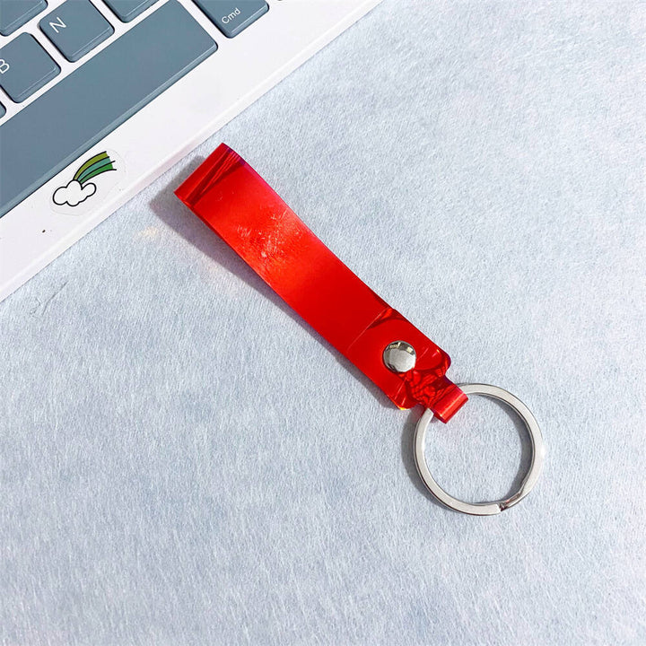 Colorful Iridescent Acrylic Keychain kalsten