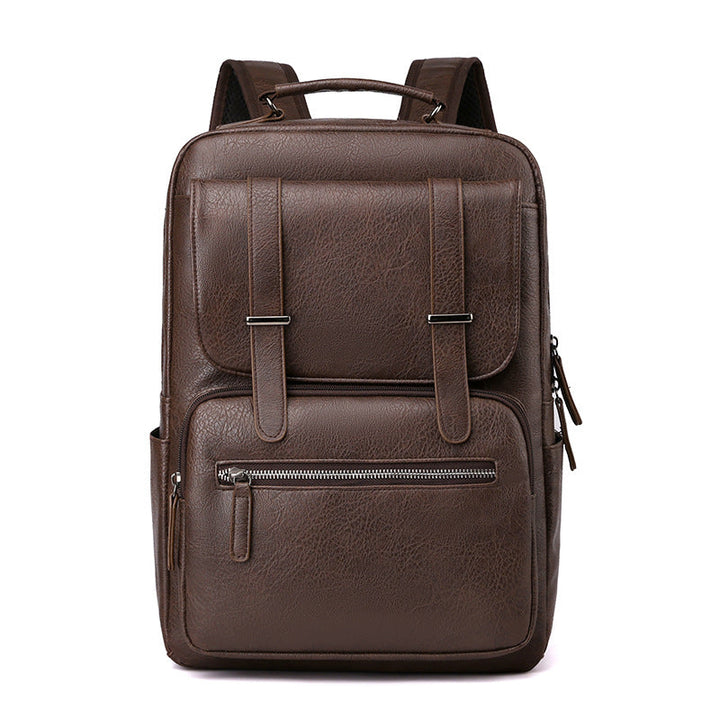 Leather Laptop Backpack Kalsten