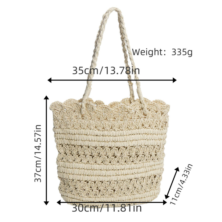 Straw handbag Kalsten