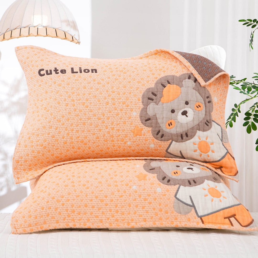 Ladies cushion cover with cheerful penguin design Kalsten