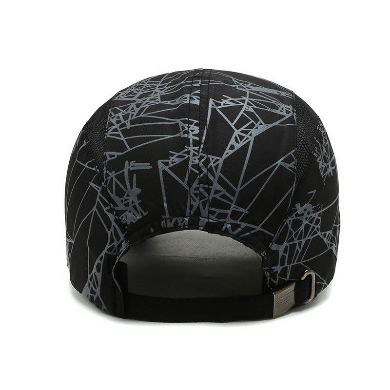 Women’s sporty running cap with stunning geometric pattern Kalsten