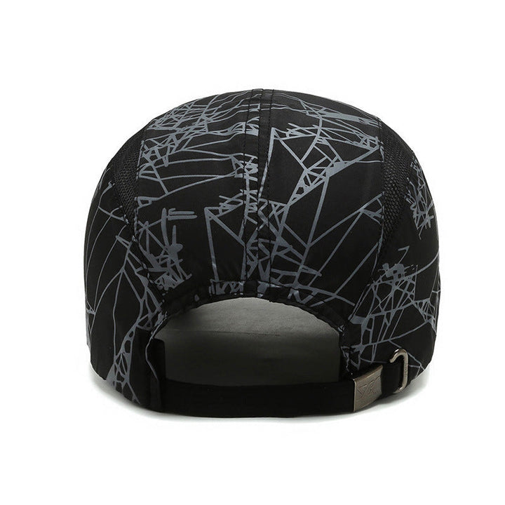 Women’s sporty running cap with stunning geometric pattern Kalsten