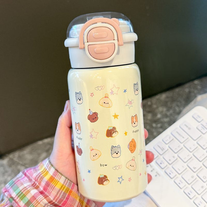 Ladies creative water bottle with animal motifs Kalsten