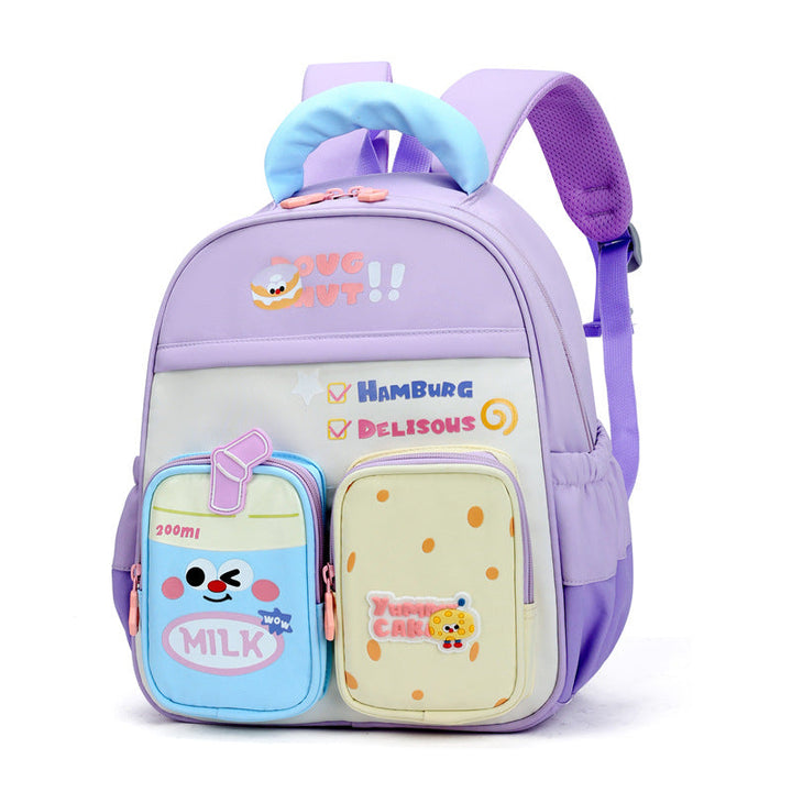 Children's Fun Cartoon-Themed School Backpack