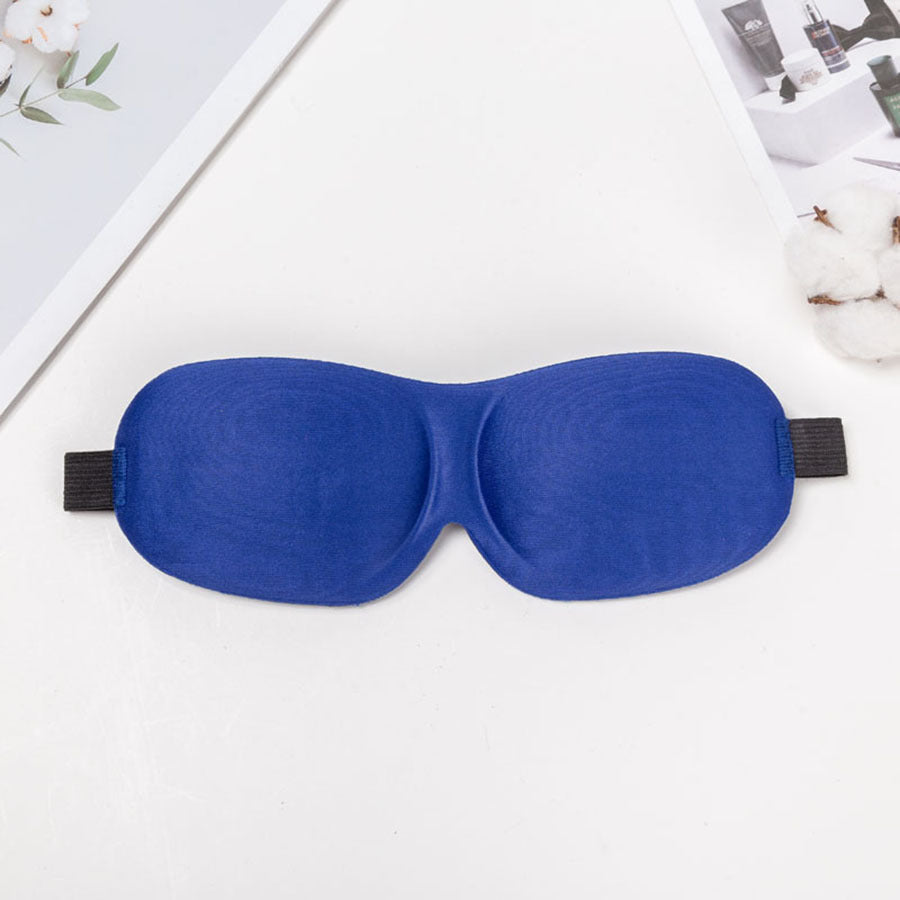 Unisex nan light-blocking travel mask with thermoformable nylon cover and wide comfort band Kalsten