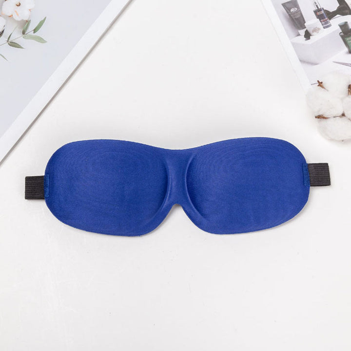 Unisex nan light-blocking travel mask with thermoformable nylon cover and wide comfort band Kalsten