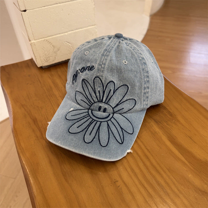 Unisex Graphic Denim Cap Kalsten