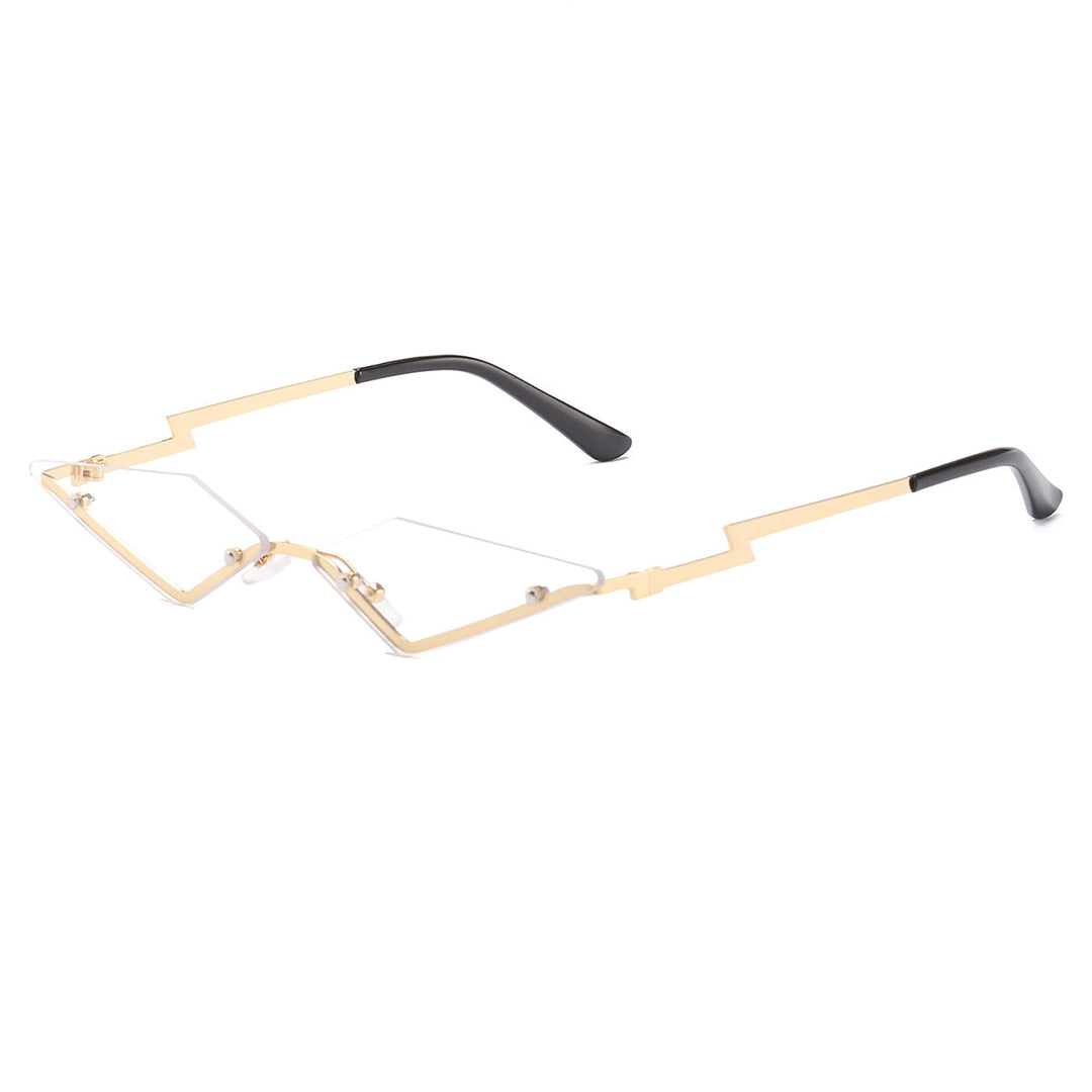 Women’s designer sunglasses with futuristic frame Kalsten