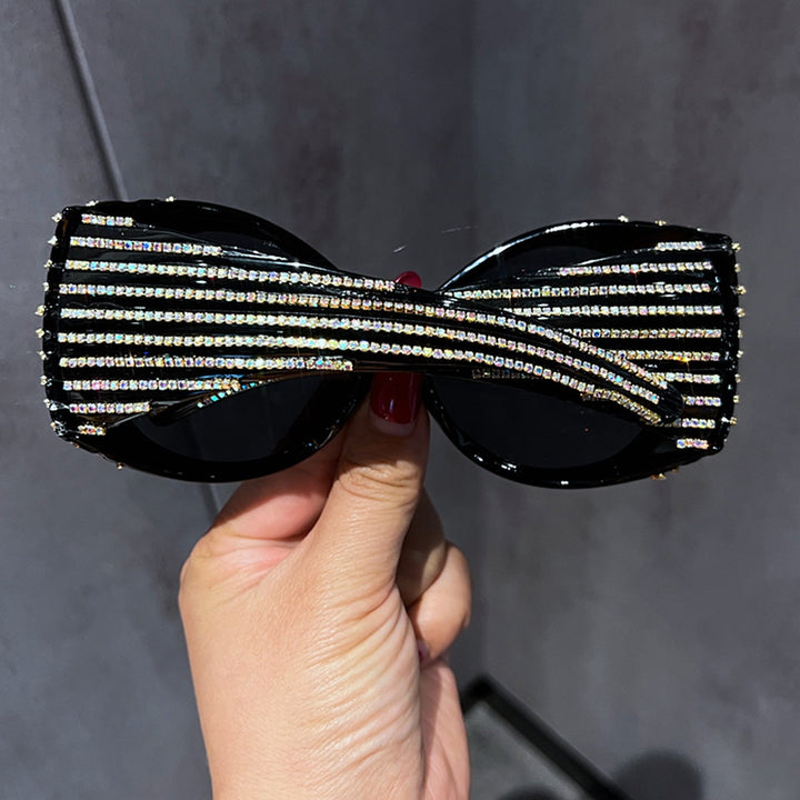 Ladies Glamorous Sunglasses with Sparkling Crystal Decorations Kalsten