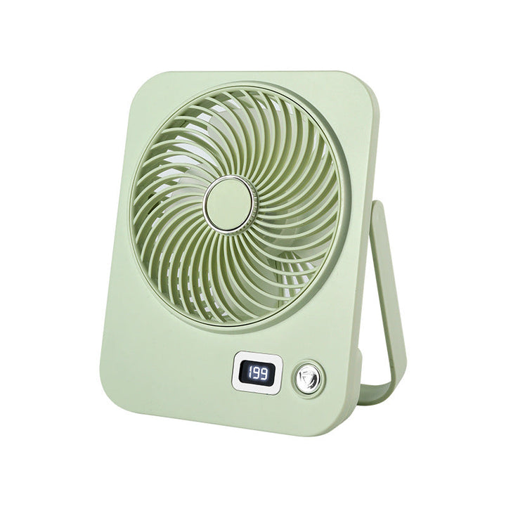 Ladies portable table fan with digital speed display Kalsten