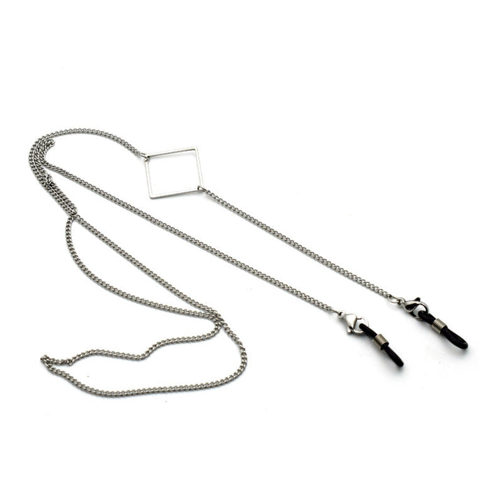 Stylish Geometric Chain Eyewear Holder Kalsten