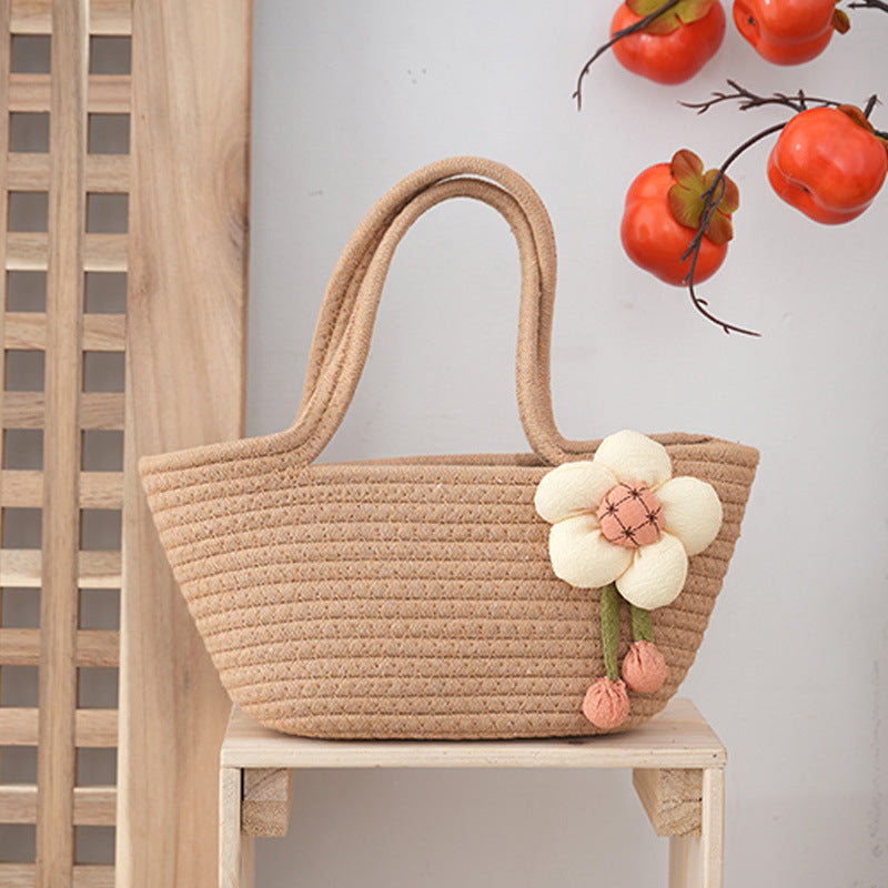 Flower-shaped tote bag Kalsten