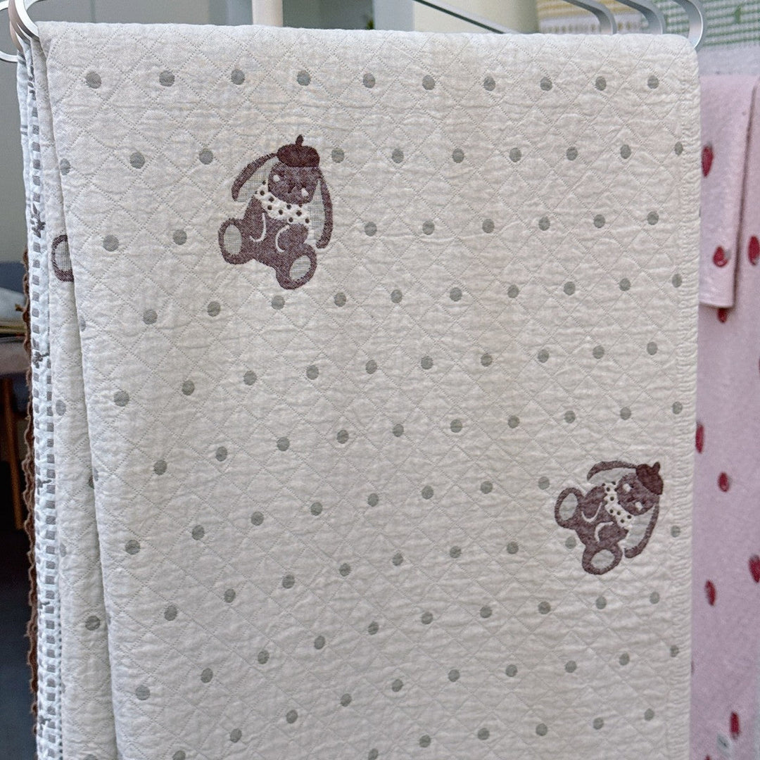 Ladies cuddly blanket with cute horse motif Kalsten