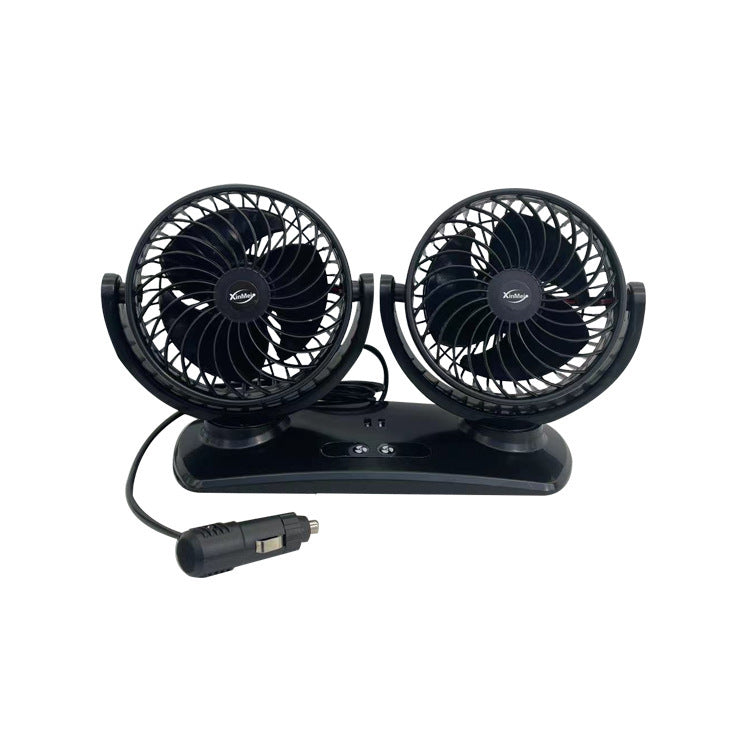 Dual-Head Portable Car Ventilation Fan Kalsten