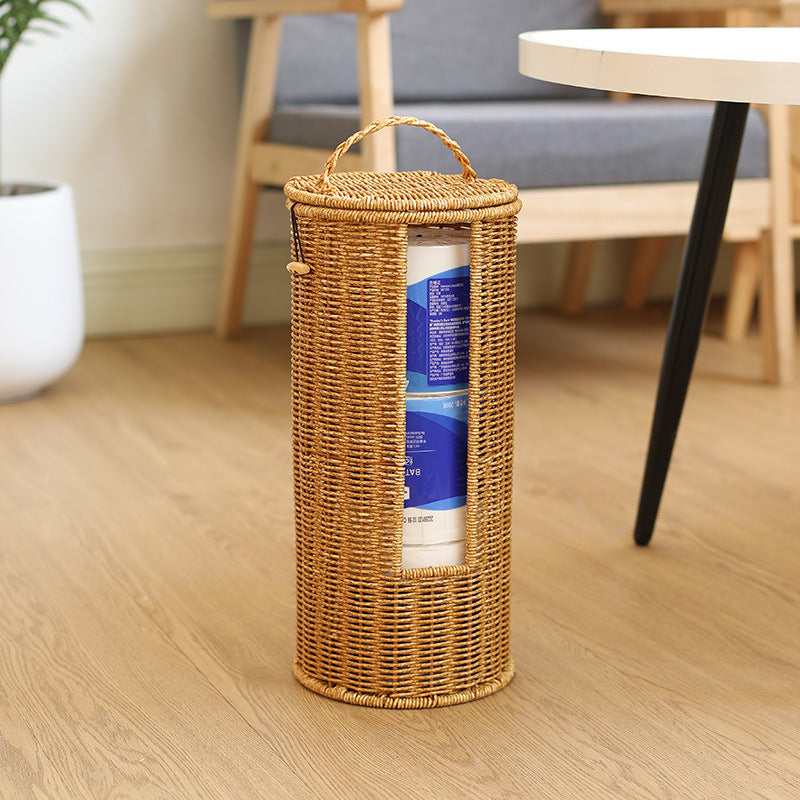 Decorative Woven Storage Cylinder Kalsten