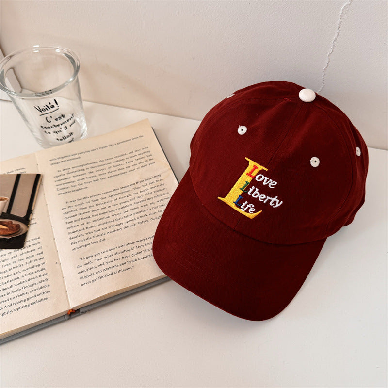 Women's Cotton Adjustable Embroidered Baseball Cap Kalsten