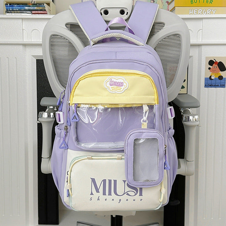Multi-Functional Transparent School Backpack