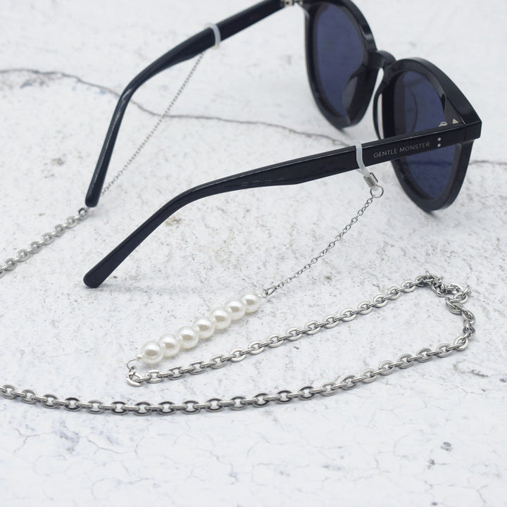 Elegant Pearl Bead Eyewear Holder Chain Kalsten