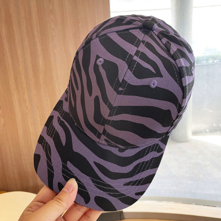 Women's Trendy Animal Print Adjustable Baseball Cap Kalsten