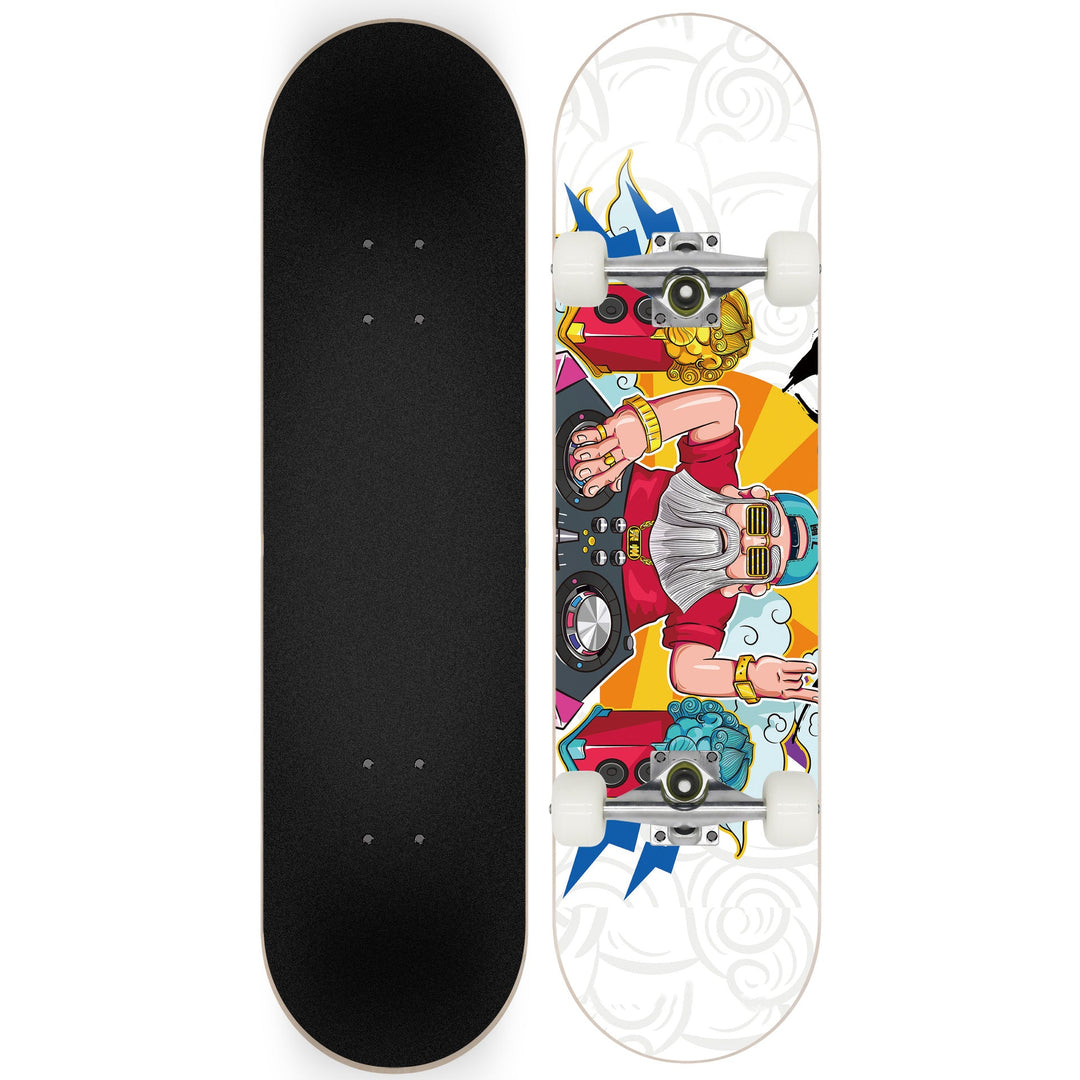 Skateboard with Galaxy Design Kalsten