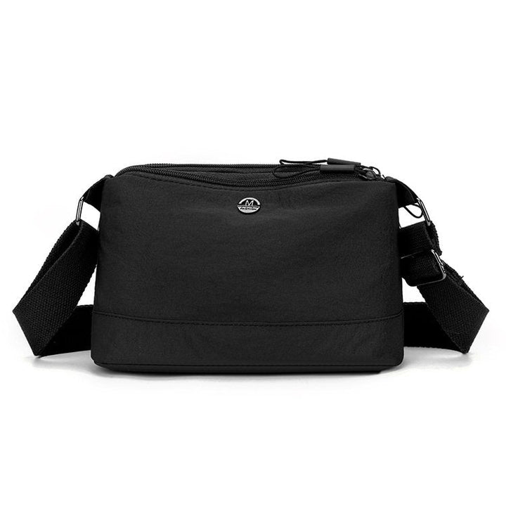 Shoulder bag with adjustable carrying strap and intelligent compartment system Kalsten