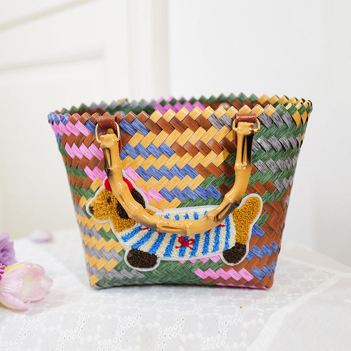 Handmade basket bag Kalsten