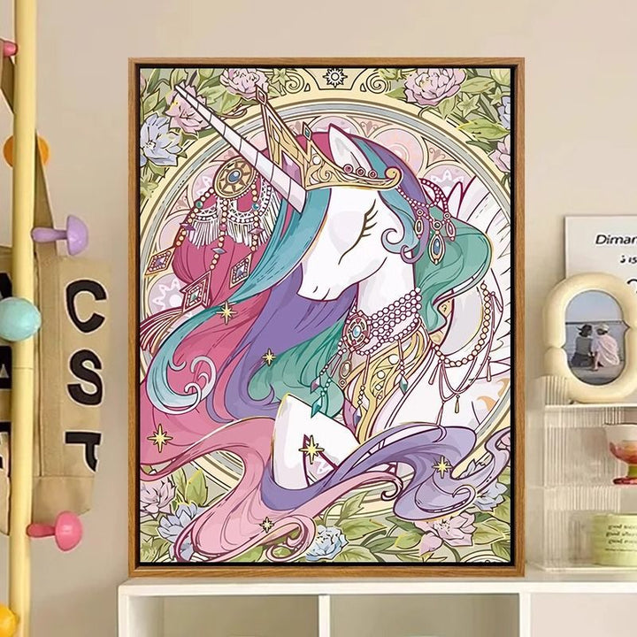 Cartoon-Inspired Fantasy Character Canvas Art Print Kalsten