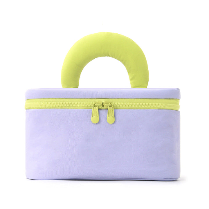 Cosmetic organizer with ergonomic carrying handle Kalsten
