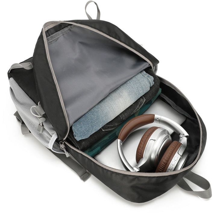 Leisure Backpack with Multiple Compartments and Breathable Shoulder Straps Kalsten