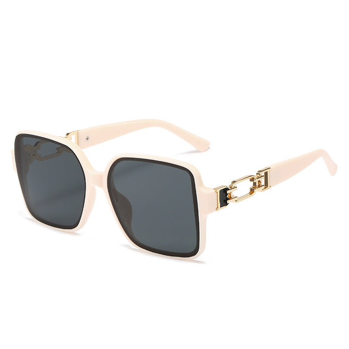 Ladies stylish square sunglasses with luxurious hinge design Kalsten