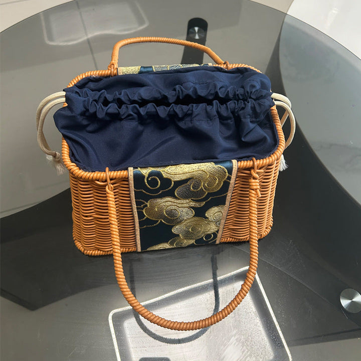 Women Handcrafted Basket Bag Kalsten