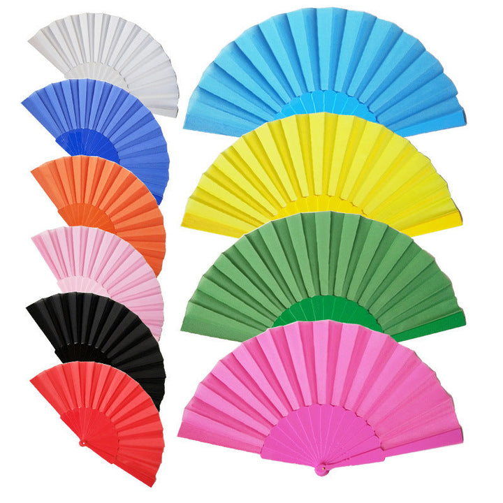 Ladies elegant hand fan made of high-quality paper and natural materials Kalsten