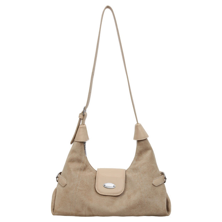 Stylish Suede Shoulder Bag Kalsten