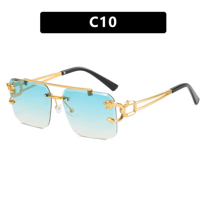 Women's square sunglasses with elegant decorative details Kalsten