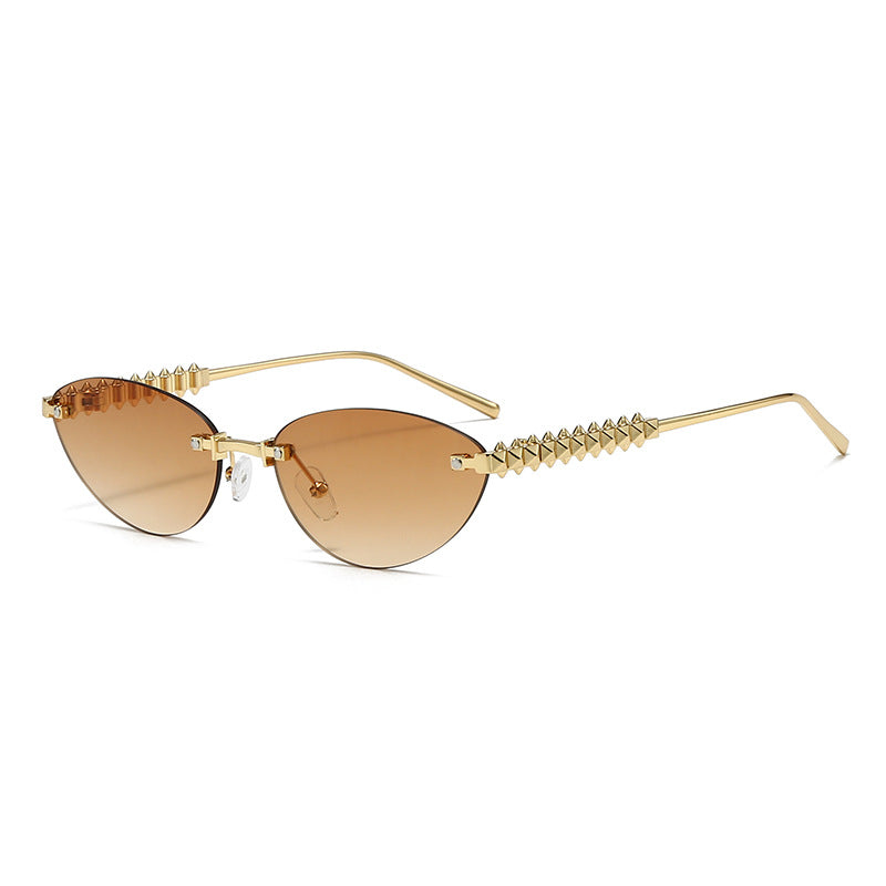 Women’s fashionable glasses with pointed accents Kalsten