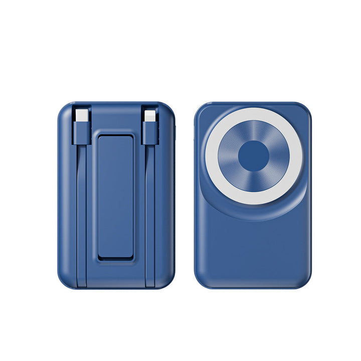 Portable power bank with integrated charging cable Kalsten